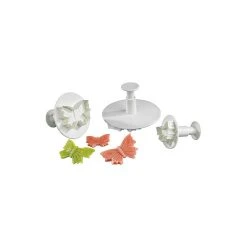 MALLARD FERRIERE 3 Emporte-Pièces Papillons à Poussoir