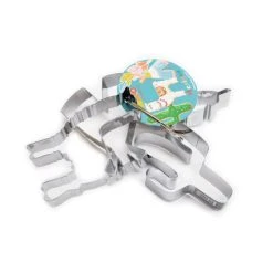 4 Découpoirs Thème Lama Inox Scrapcooking