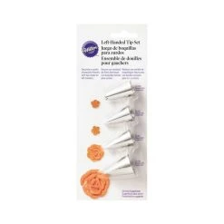 4 Douilles Fleurs Et Pétales Spéciales Gauchers Inox Wilton