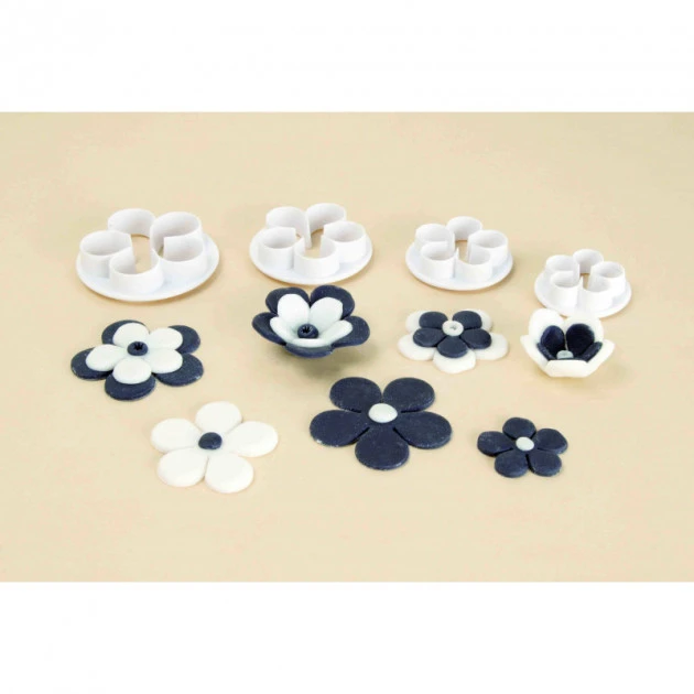 FLORENSUC 4 Emporte-Pièces Roses