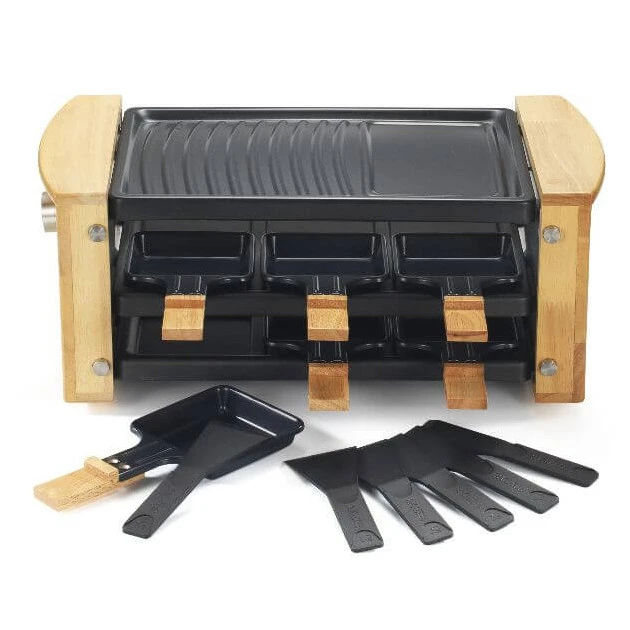 Appareil Ă Raclette & Grill Pour 6 Personnes KitchenChef