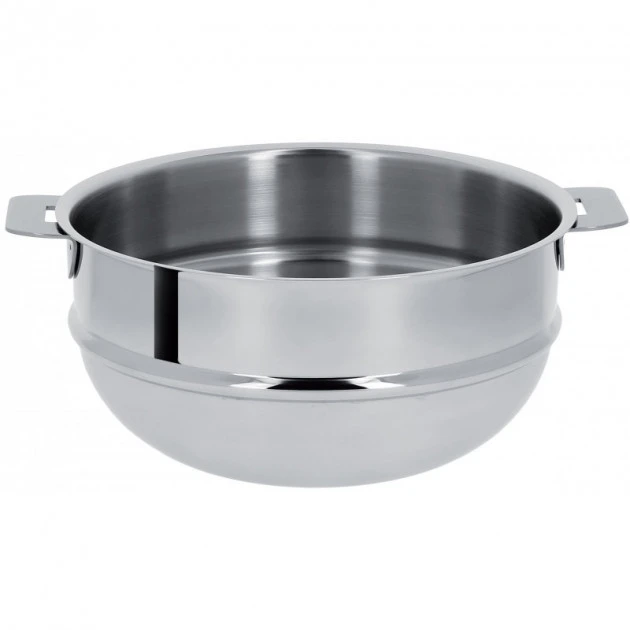 Bain Marie Mutine Ø 20 Cm Manche Amovible Inox Cristel