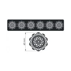 MALLARD FERRIERE Bande Silicone Rond Pour Dentelle Alimentaire