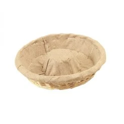 MALLARD FERRIERE Banneton Osier Entoilé Couronne Ø 30 Cm Mallard Ferrière