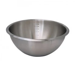 Bassine Demi-Sphérique Inox Et Fond Silicone Ø 24 Cm De Buyer