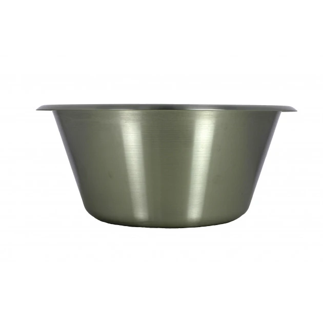 MATFER Bassine Pâtissière Ø 20 Cm Fond Plat Inox