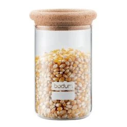 Bocal En Verre 0,6 L Bouchon En Liège Yohki Bodum