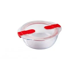 Boîte De Conservation En Verre Ronde 14 Cm 0,35 L Cook & Heat Pyrex