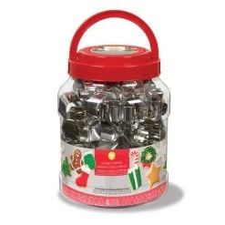 Boîte Emporte-Pièces Noël 6 à 8 Cm (x40) Wilton