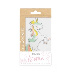 Bougie Licorne XXL Scrapcooking