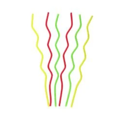 GATODECO Bougies Zig-Zag Multicolores (x6) Gatodéco