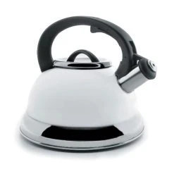 Bouilloire Sifflante 2.5 L Laqué Blanc Lacor