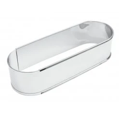 Cadre Pâtisserie Extensible Inox Ovale Scrapcooking