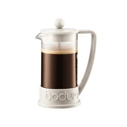 Bodum Cafetière à Piston Brazil 3 Tasses 35cl - Blanc