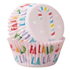 Caissette à Cupcake Sucre D'Orge Ø 5 Cm (x75) Wilton