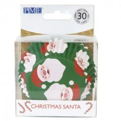 Caissette Cupcake Père Noël X30 PME