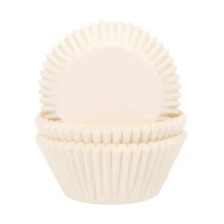 Caissettes à Cupcakes Ivoire (x50) House Of Marie