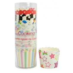 Caissettes Rigides De Cuisson Motifs Assortis (x25) Scrapcooking