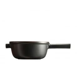 Caquelon à Fondue En Céramique Ø 22 Cm Ardoise Emile Henry