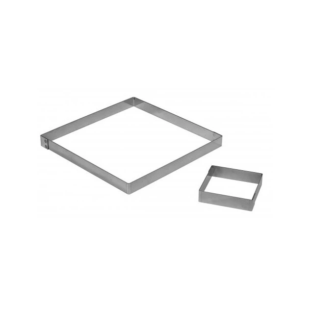 MALLARD FERRIERE Carré à Tarte Inox 8 X 8 Cm Mallard