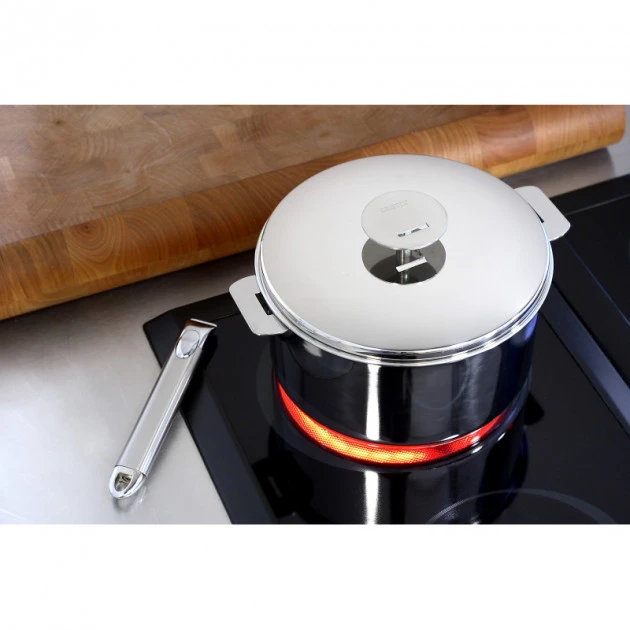 Casserole Casteline Ă 14 Cm Manche Amovible Inox Cristel â Image 4