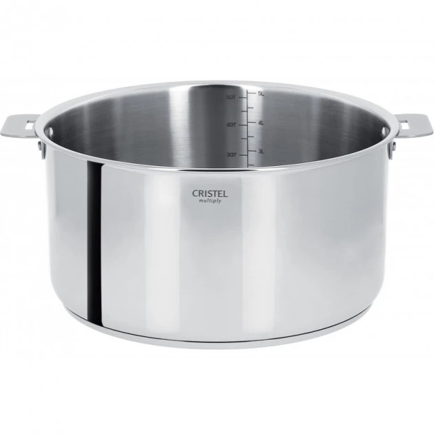 Casserole Casteline Ă 14 Cm Manche Amovible Inox Cristel