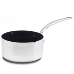 Casserole Inox Ø 16 Cm Avec Becs Verseurs PREMIERE GreenPan