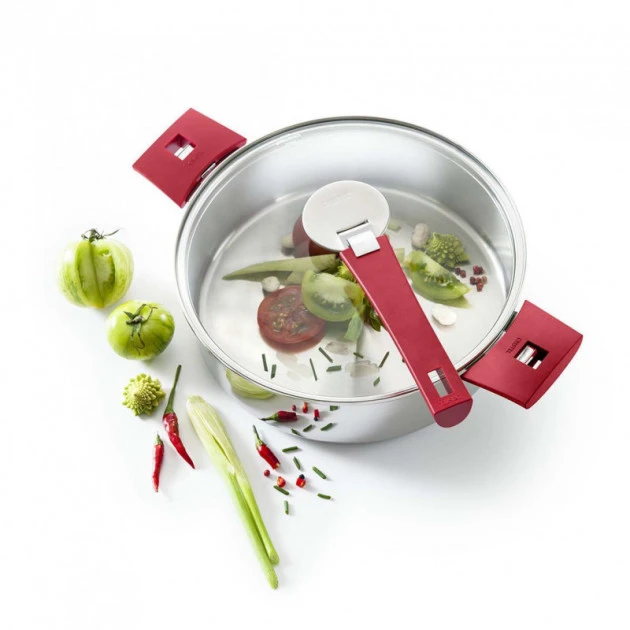 Casserole Mutine Ø 20 Cm Manche Amovible Inox Cristel – Image 5