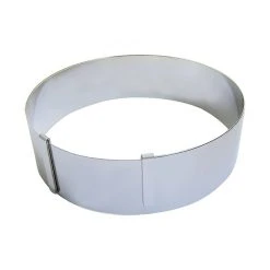 Cercle à Entremets Extensible 16 à 36 Cm En Inox De Buyer