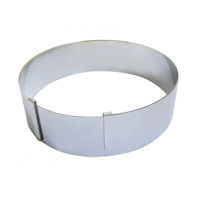 Cercle à Entremets Extensible 16 à 36 Cm En Inox De Buyer