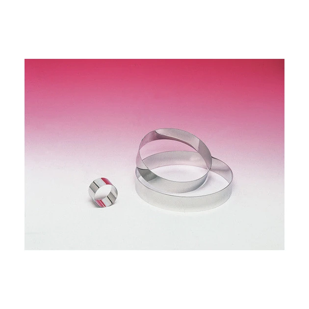 Cercle à Mousse Inox 18 Cm X H 4,5 Cm Gobel – Image 4