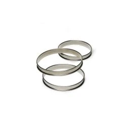 MALLARD FERRIERE Cercle à Tarte Inox 12 Cm X H 2,7 Cm Mallard Ferrière