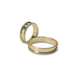 Cercle à Tarte Inox Ø 9 Cm X H 1,6 Cm (x6) Matfer