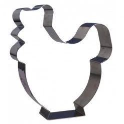 Cercle Inox Poule 21 X 19 Cm X H 4,5 Cm - Découpoir Gobel