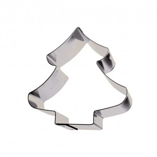 Cercle Sapin De Noël Inox 21 X 20 Cm X H 4,5 Cm Gobel