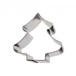 Cercle Sapin De Noël Inox 8 X 8 Cm X H 3 Cm Gobel