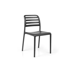 Chaise En Polypropylène Costa Bistrot Anthracite Nardi