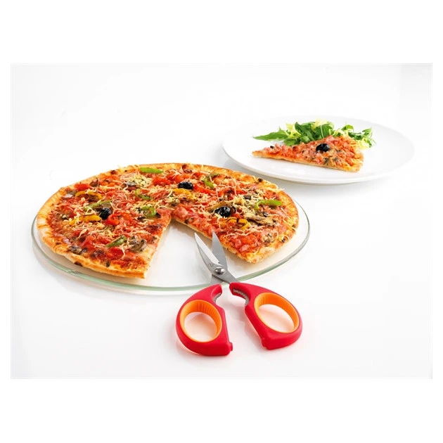 Ciseaux De Cuisine Lames Inox Et Casse-Noix Framboise Mastrad – Image 3