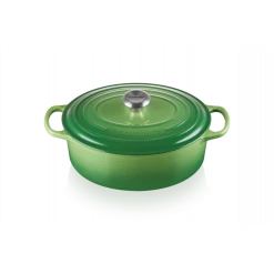 Cocotte En Fonte Ovale 29 Cm Bamboo Le Creuset Signature