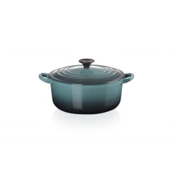 Cocotte En Fonte Ronde Tradition 26 Cm Océan Le Creuset