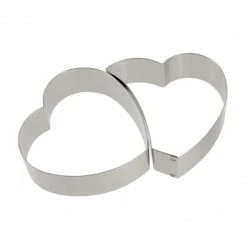 Coeurs Entrelacés Inox Moule - Découpoir Gobel