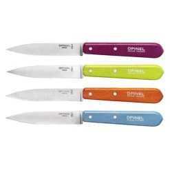 Coffret 4 Couteaux D'Office Acidulés Les Essentiels Opinel