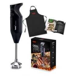 Coffret Mixeur Plongeant Bamix Barbecue Noir 18000 Tr/mn