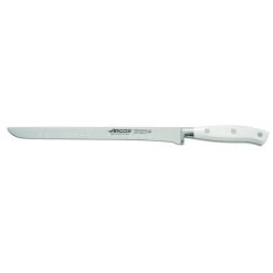 Couteau à Jambon Alvéolé 25 Cm Arcos RIVIERA Blanc