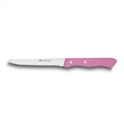 Couteau De Table Cranté 10,5 Cm Sabatier Fuschia