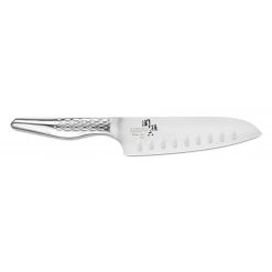 Couteau Santoku 16,5 Cm Lame Alvéolée Seki Magoroku Shoso Kai