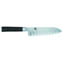 Couteau Santoku 18 Cm Lame Alvéolée Shun Classic Damas Kai