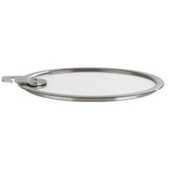 Couvercle Plat En Verre Trempé 28 Cm Strate Amovible Cristel