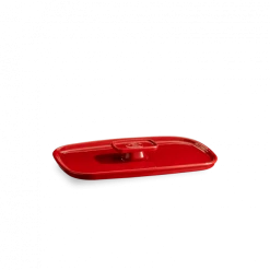 Couvercle Rectangulaire En Céramique Pour Plat à Four 25 X 18 Cm Grand Cru Emile Henry