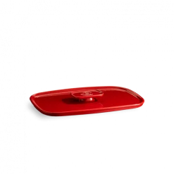 Couvercle Rectangulaire En Céramique Pour Plat à Four 35 X 22 Cm Grand Cru Emile Henry